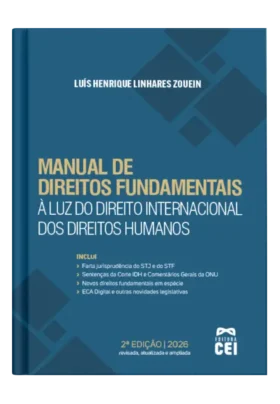 Capa do livro Manual de Direitos Fundamentais à luz do Direito Internacional dos Direitos Humanos